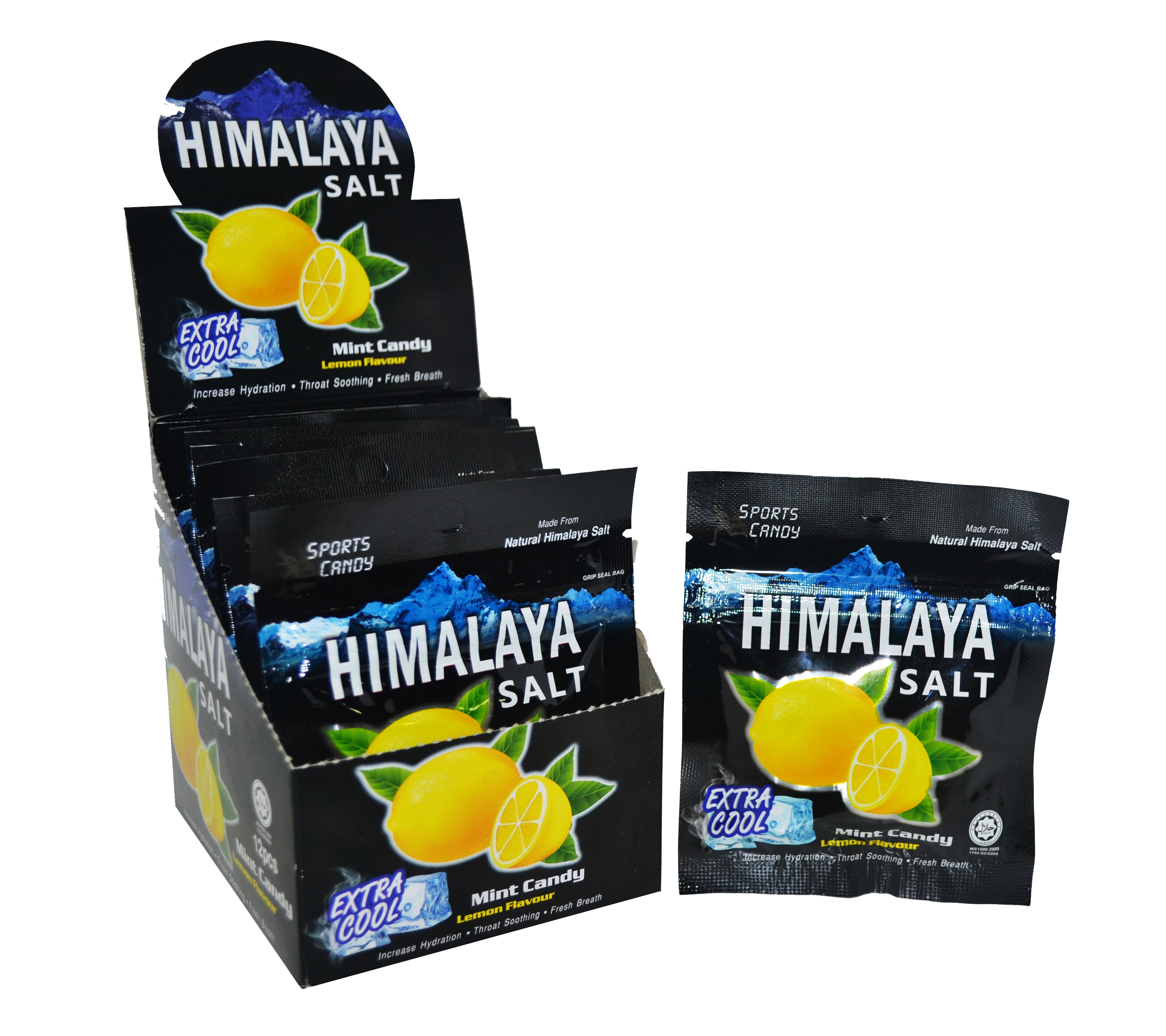 Himalaya Salt Lemon Extra Cool Candy 15g 12S