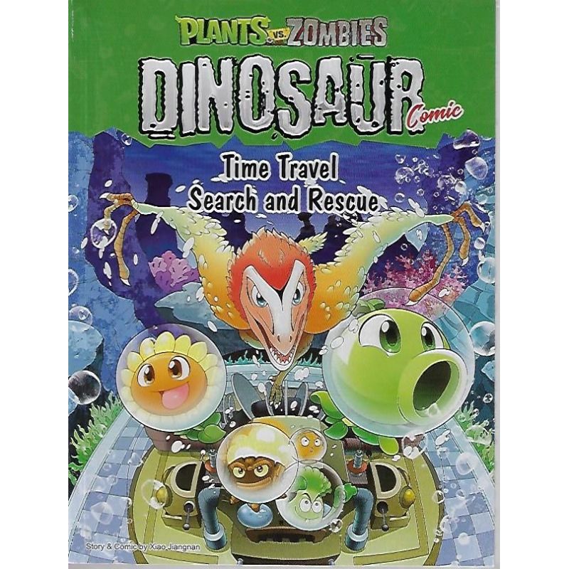 Plants Vs Zombies Dinosaur Comic Time Travel Search and Rescue