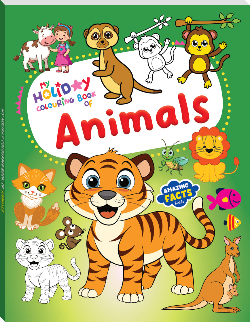 My Holiday Colouring Book Of Animals
