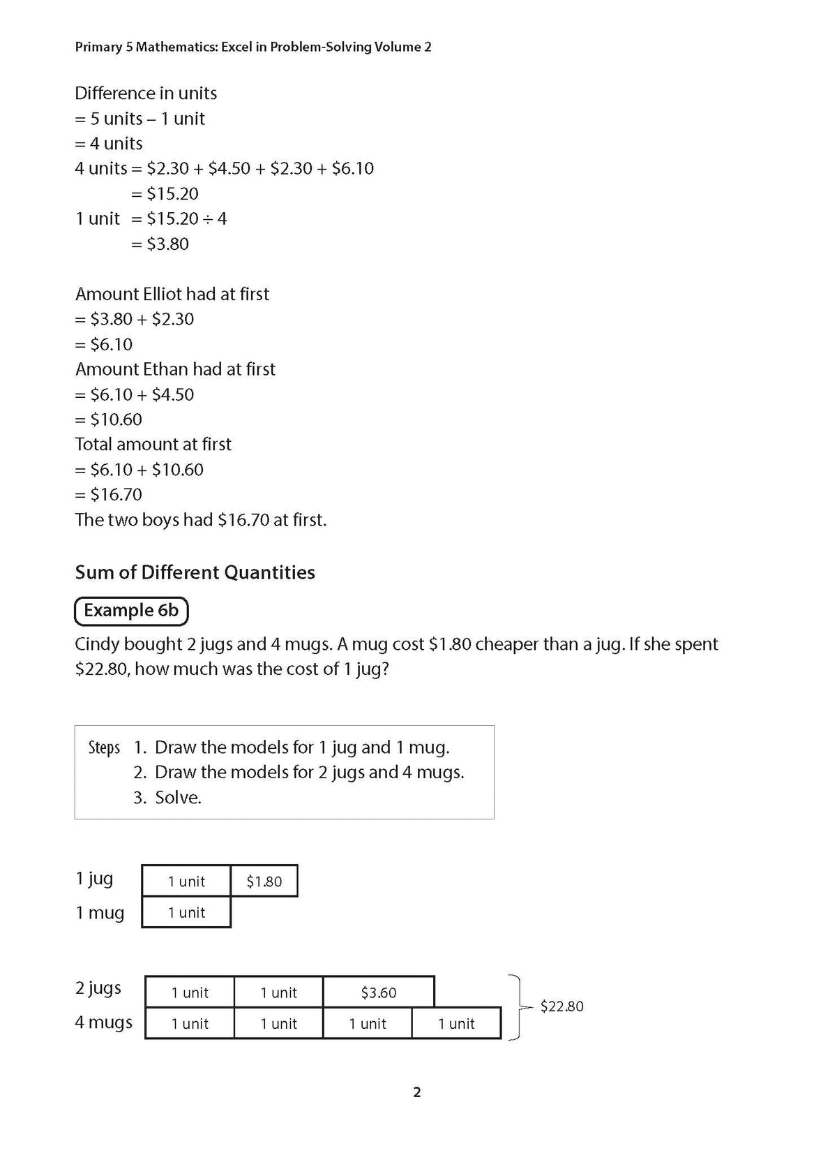 Primary 5 Excel in Maths Problem-Solving Volume 2