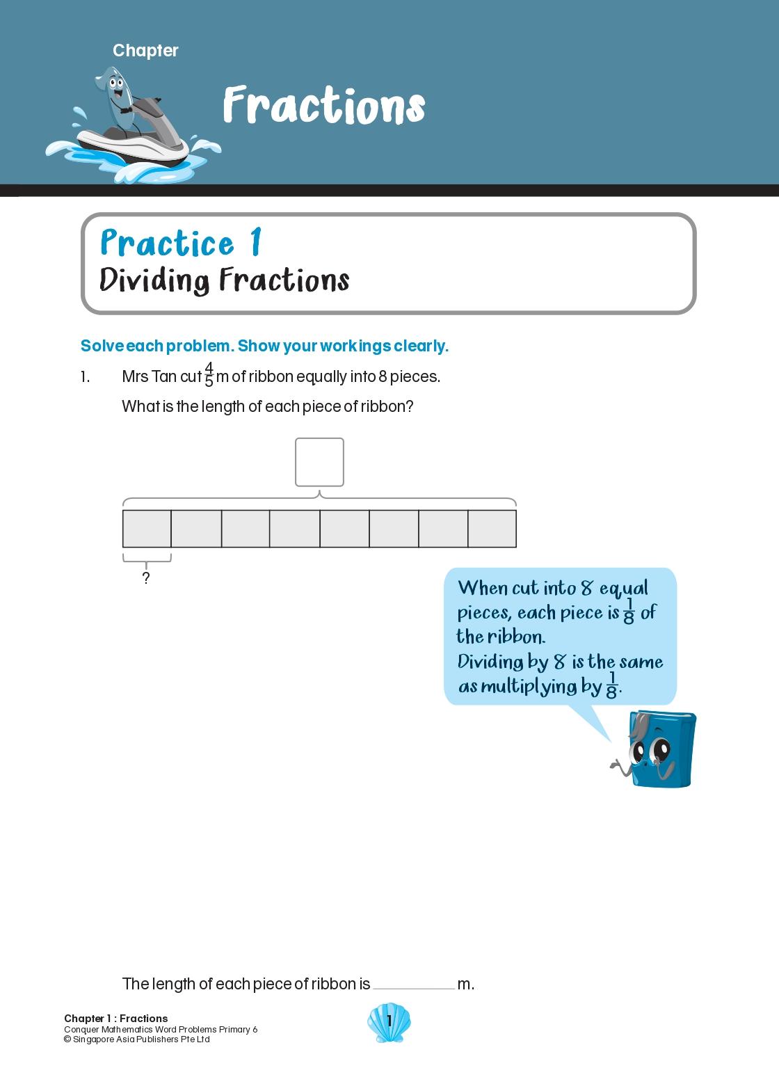Conquer Mathematics Word Problems Primary 6