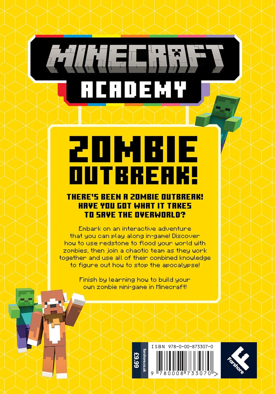 Minecraft Academy Zombie Outbreak: Learn and play! (Hardcover)