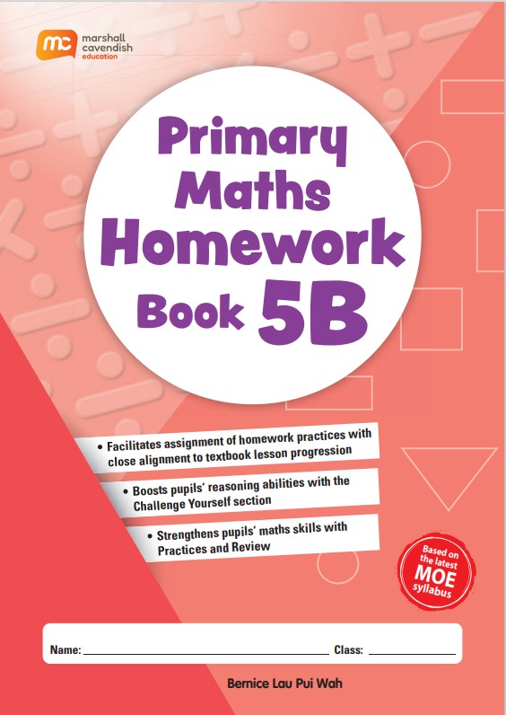 Primary Maths Homework Book 5B
