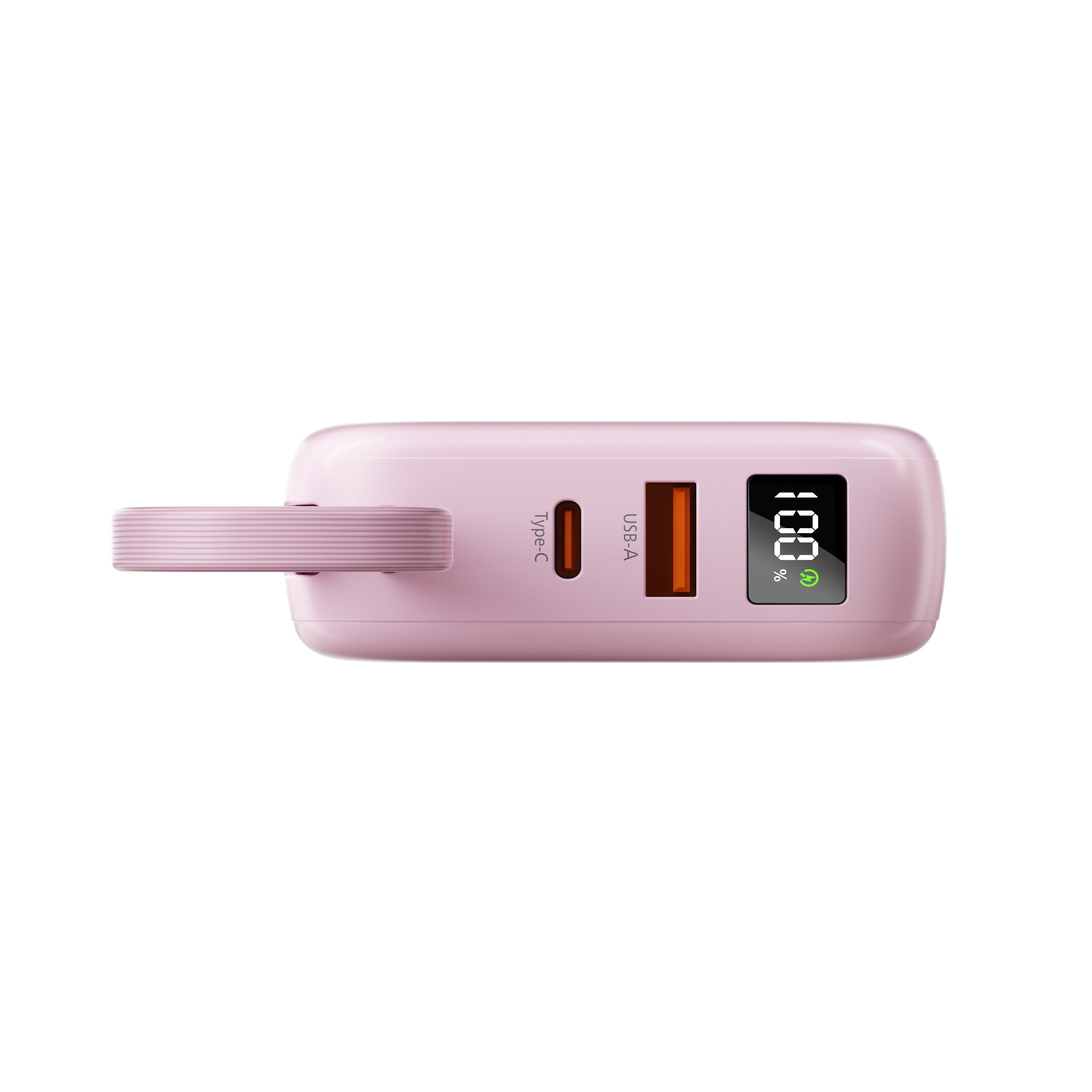 Philips DLP9205P/97 10000mAh CCC Qi2 + USB-C 22.5W Cable - Pink