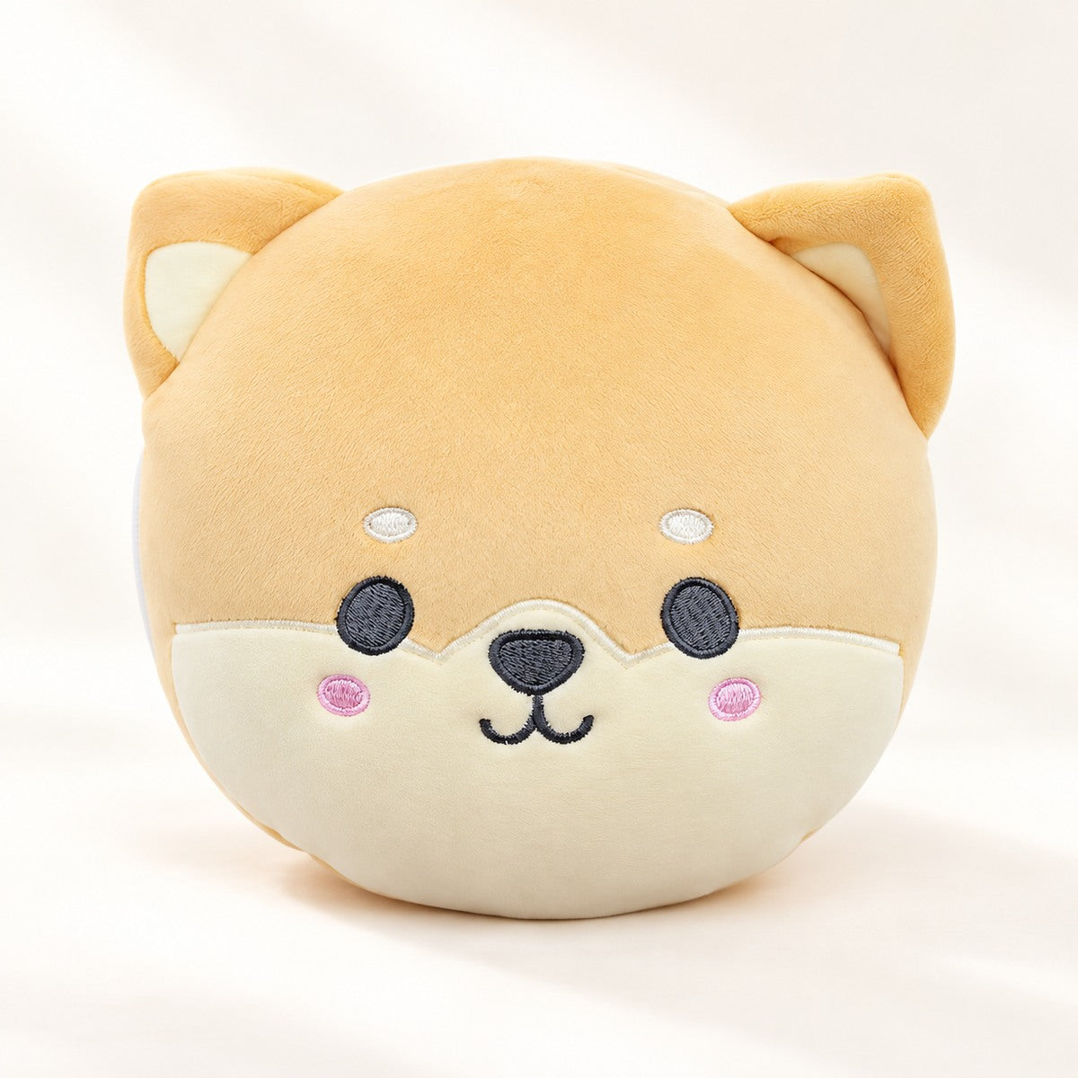  2 In 1 Plush Eye Mask And Head Rest Cushion - Cute Shiba 