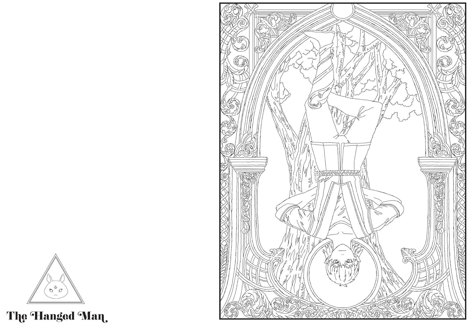 The Anime Tarot Coloring Book