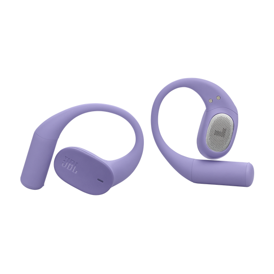 JBL Sense Lite True Wireless Open-Ear Headphones with JBL OpenSound Technology and Ear Hook Design - Purple