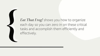 Eat That Frog!: 21 Great Ways To Stop Procrastinating And Get More Done In Less Time (Paperback)