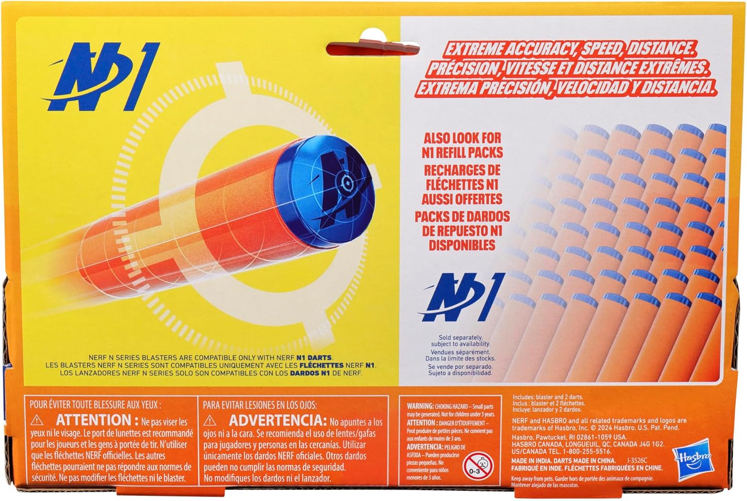 HASBRO NERF N SERIES WARD BLASTER