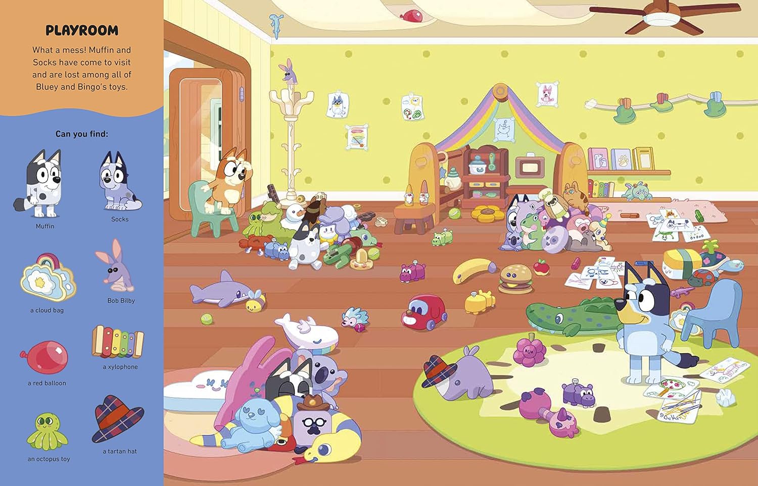 Bluey: Where's Bluey? Search & Find Book