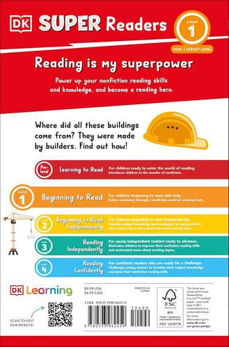 DK Super Readers Level 1 A day in the Life of a Builder