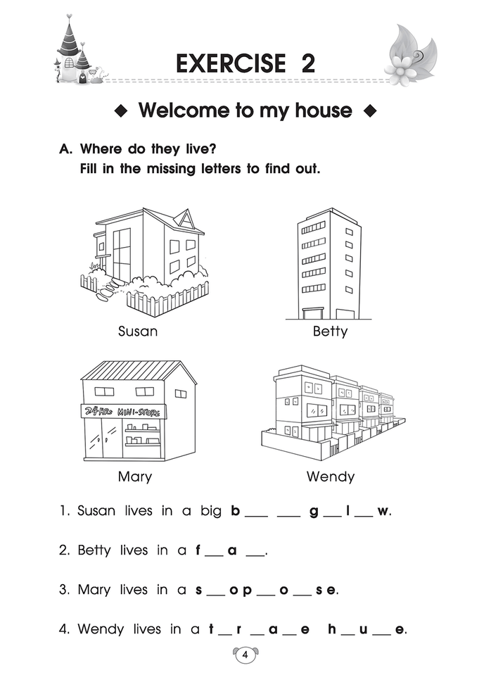 Presch S-English Vocabulary Practice-3E