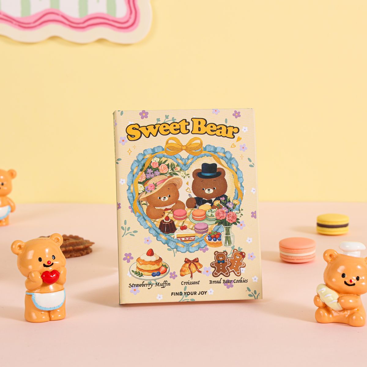 A7 Pocket Notebook 160S Sweet Bear FD82352