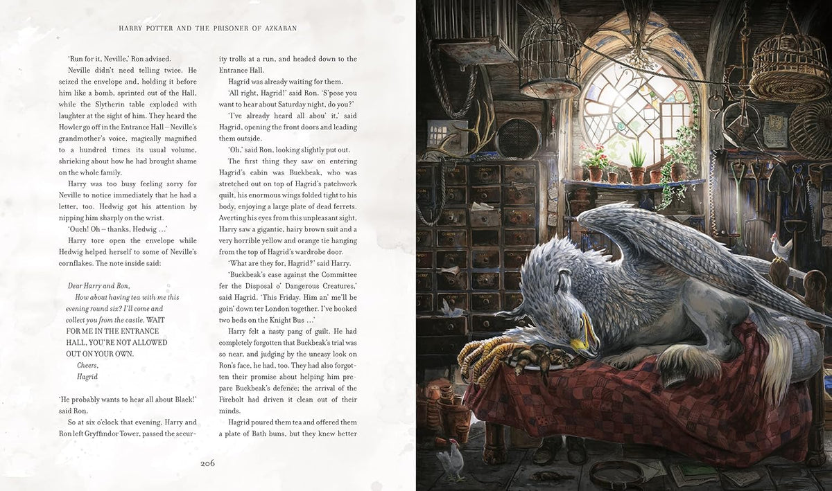 Harry Potter and the Prisoner of Azkaban: Illustrated Edition (Hardback)