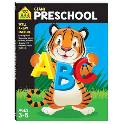 School Zone Giant Workbook: Preschool Workbook