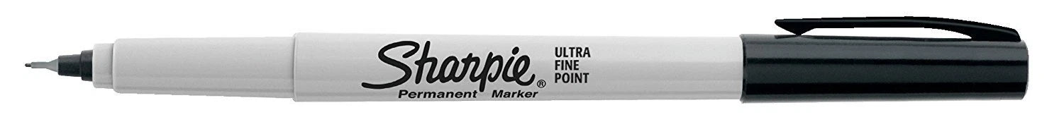 SHARPIE ULTRA FINE BLK 2'S ( BM3761TG)