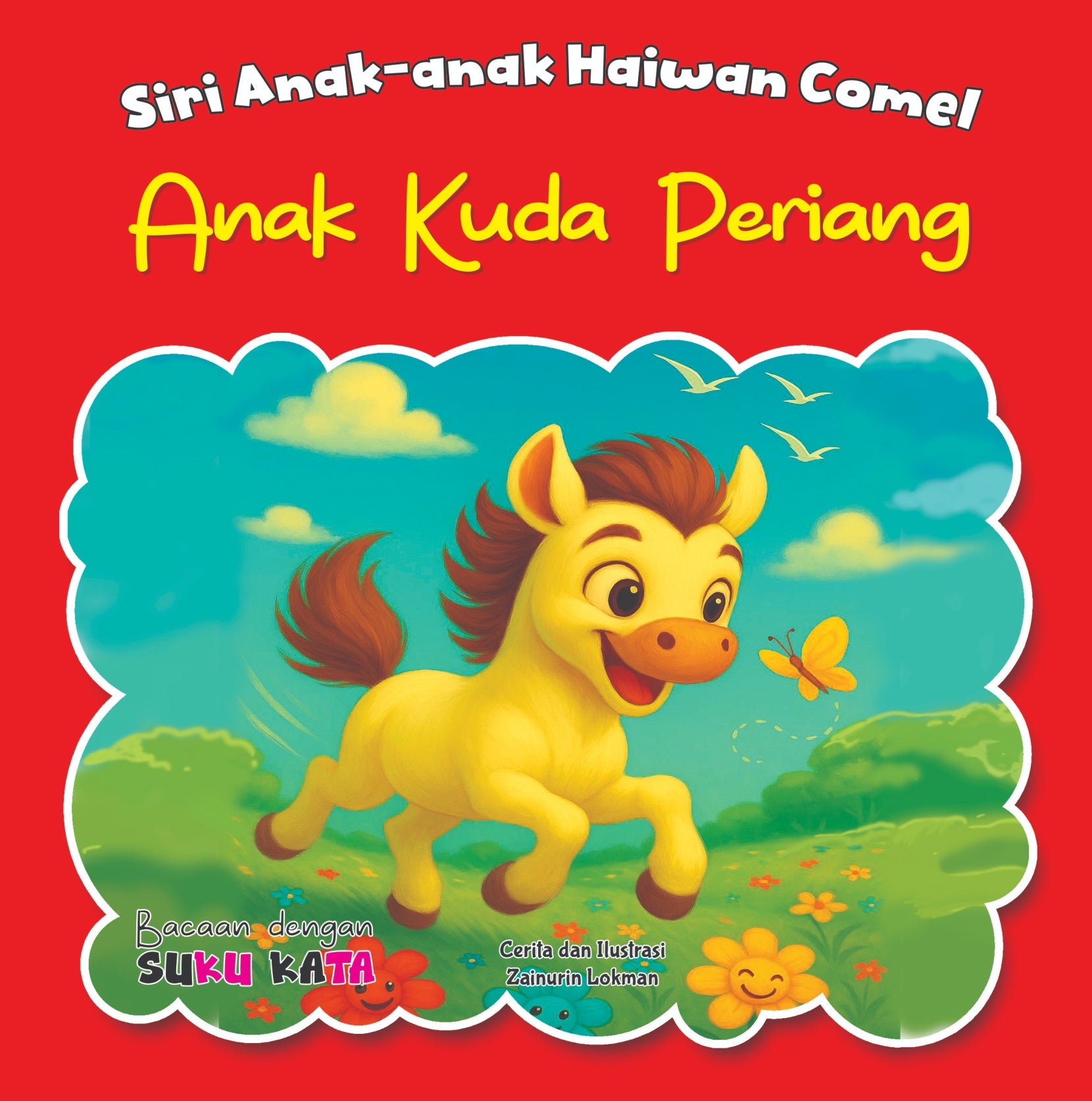 Siri Anak-anak Haiwan Comel : Anak Kuda Periang