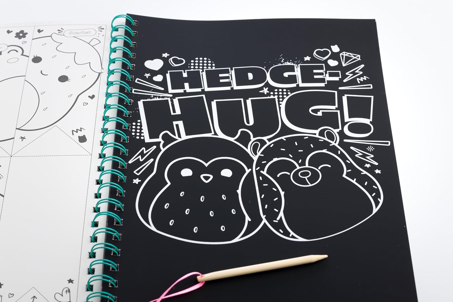 Bookoli - Original Squishmallows Scratch Art Doodles