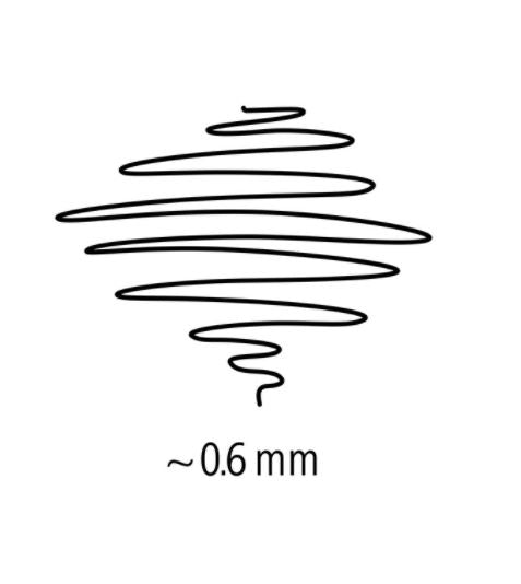 STAEDTLER OHP PEN 318 PERMANENT F 0.6 MM BLACK