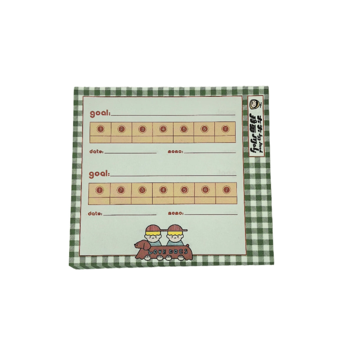 Mini Memo Pad 100'S - Goal Completion
