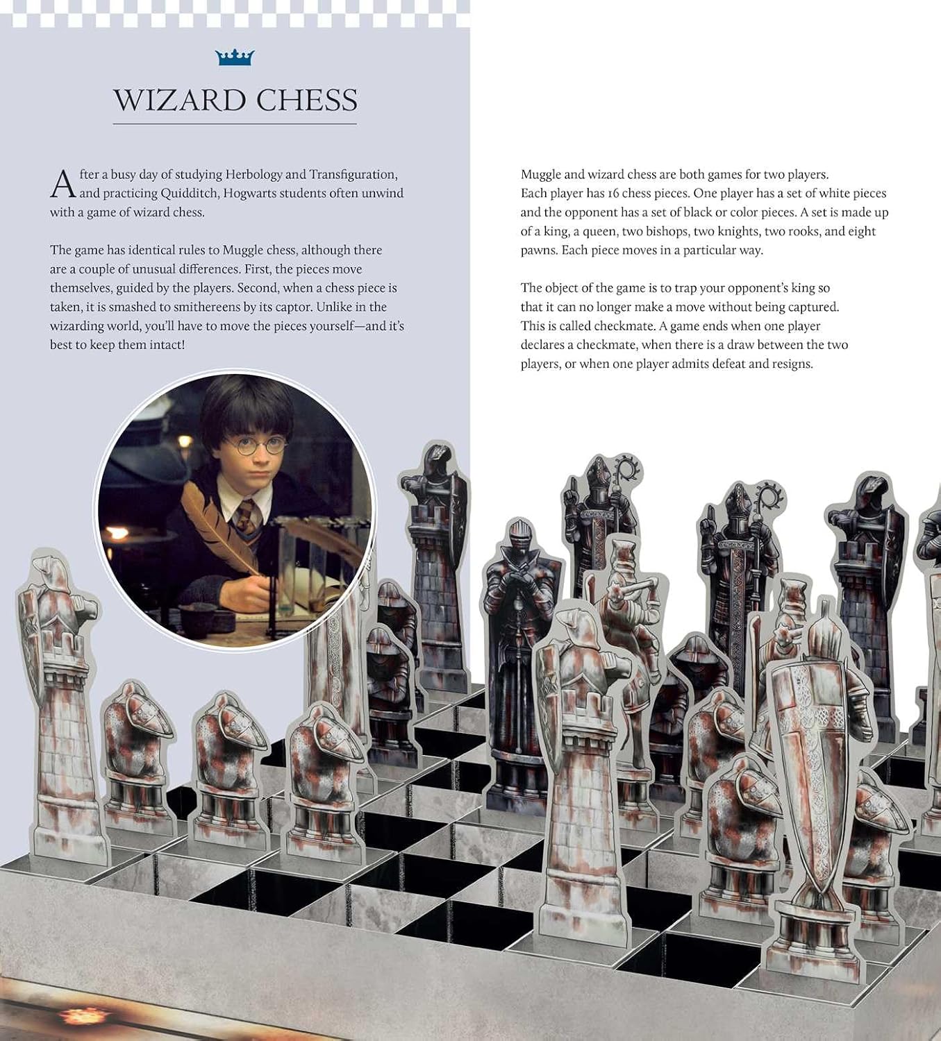 Harry Potter: The Pop-Up Wizard Chess Set (Hardcover)