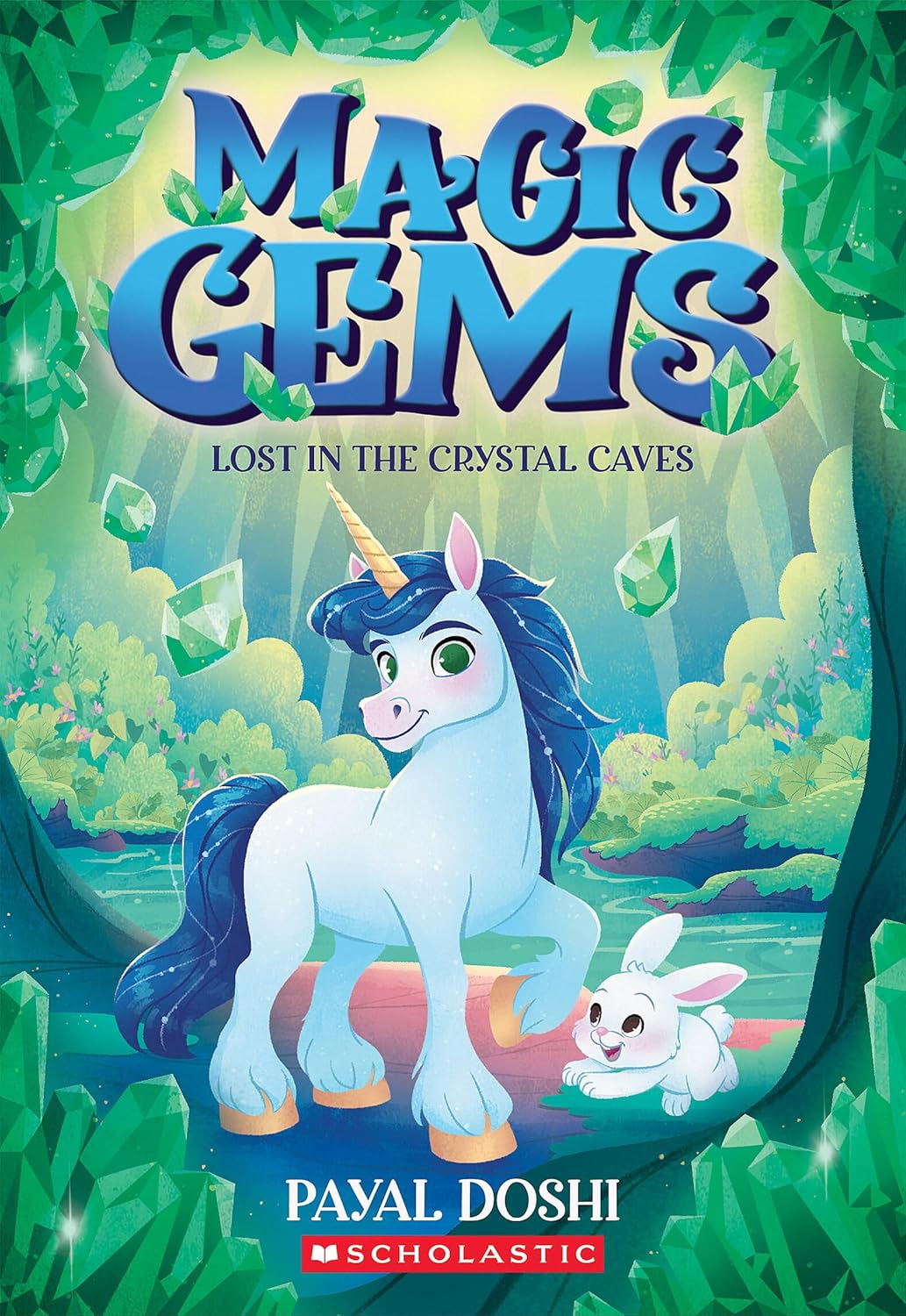 Magicgems 02: Lost In The Crystal Caves (Paperback)
