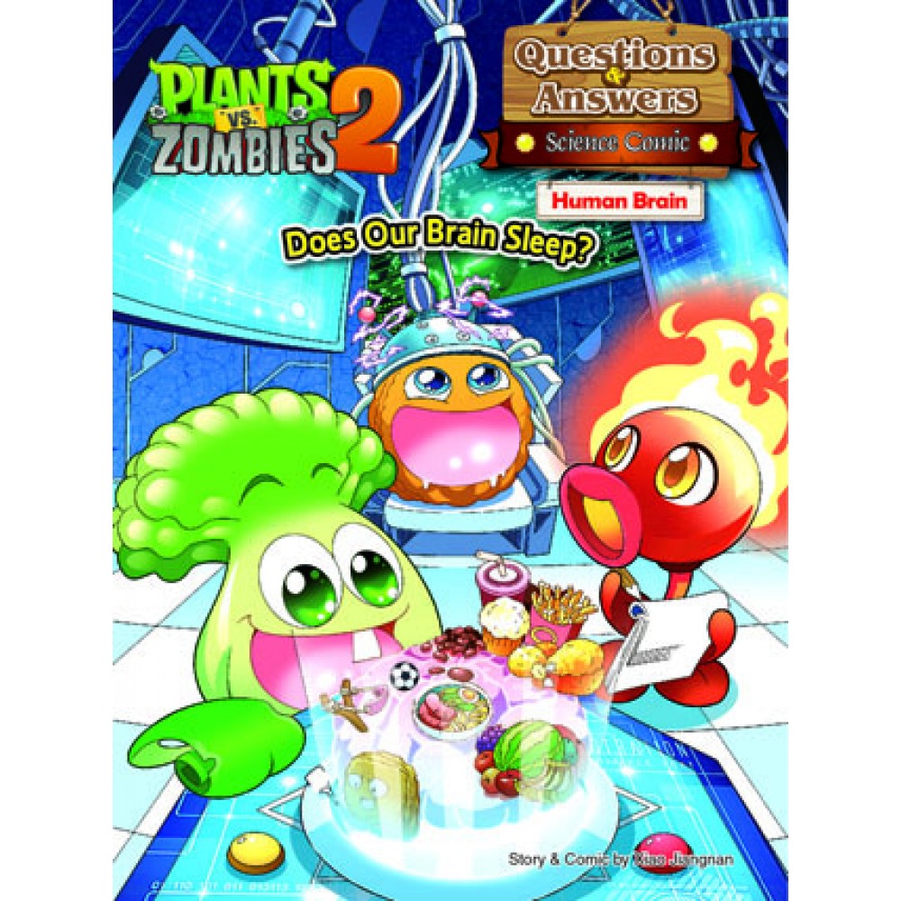 Plants vs Zombies 2 Science Comic Does Our Brain Sleep?