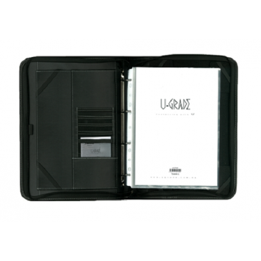 UG A4 ZIP PORTFOLIO WITH RING