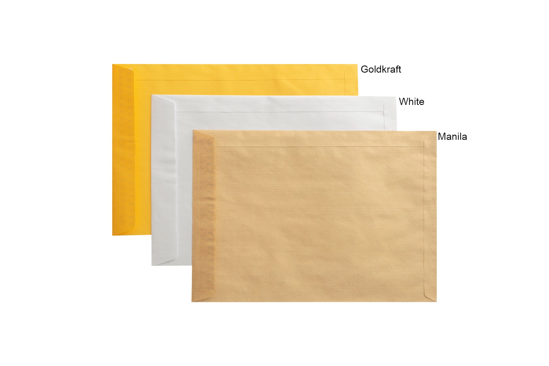 Waysin White Envelope Peel & Seal (B4 Size) 254mm X 353mm - 10pcs