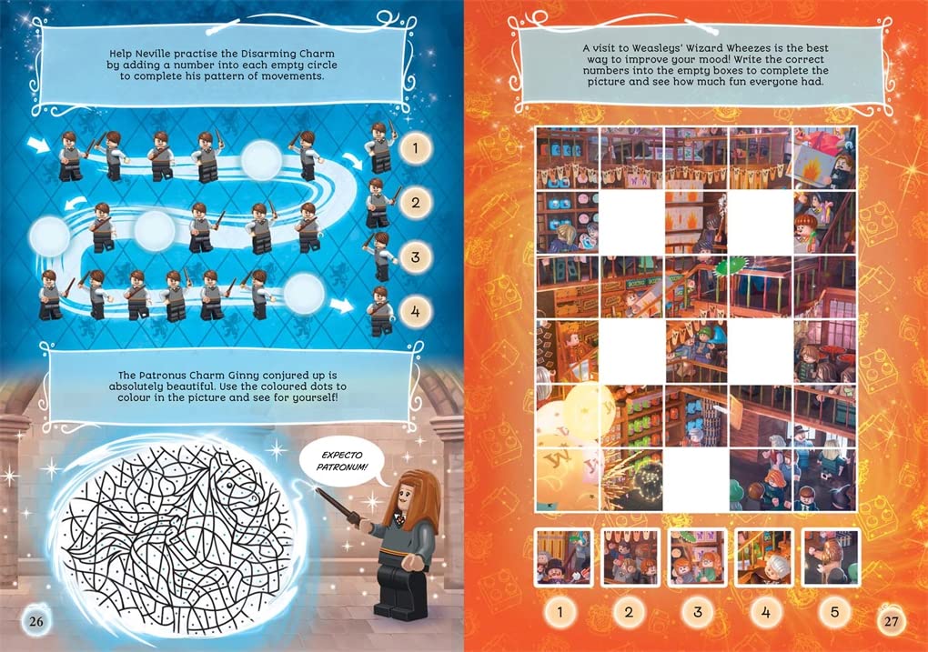 LEGO® Harry Potter™ Magical Surprises Activity Book (with Neville Longbottom™ minifigure) (Lego® Minifigure Activity) Paperback