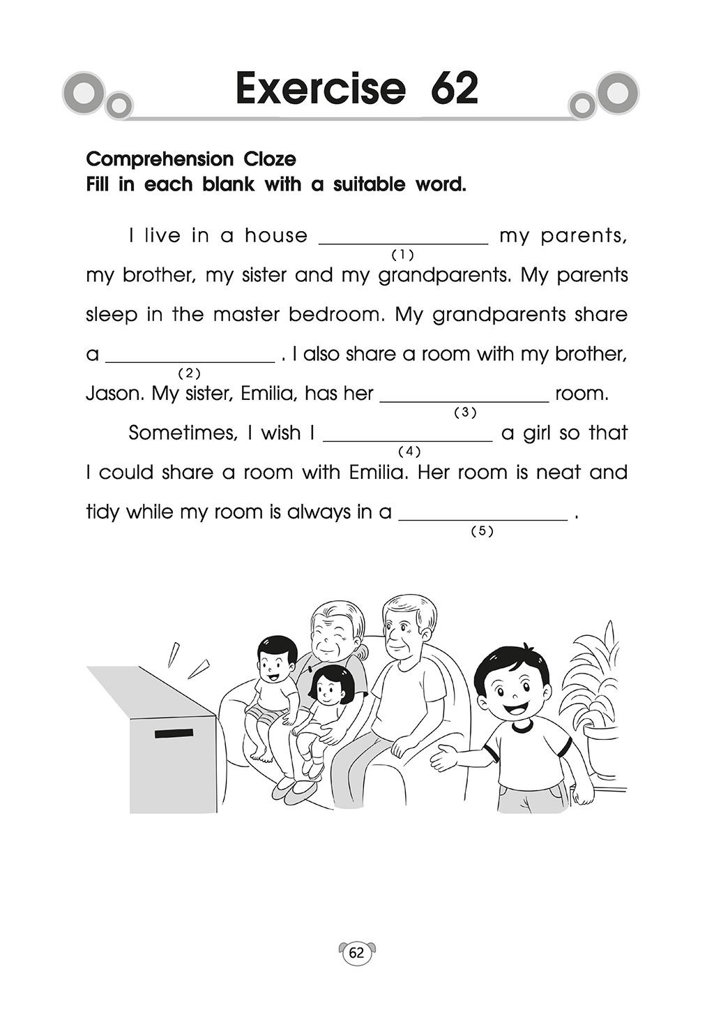 Presch S-English Cloze Practice