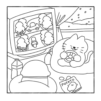 Cosy Chill: Colouring