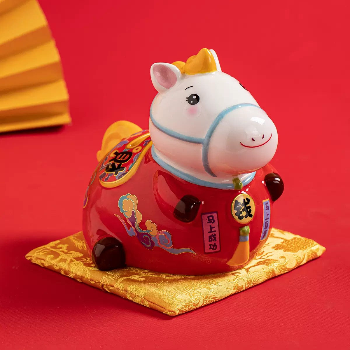 CERAMIC HORSE DEMO 18x15x16cm 