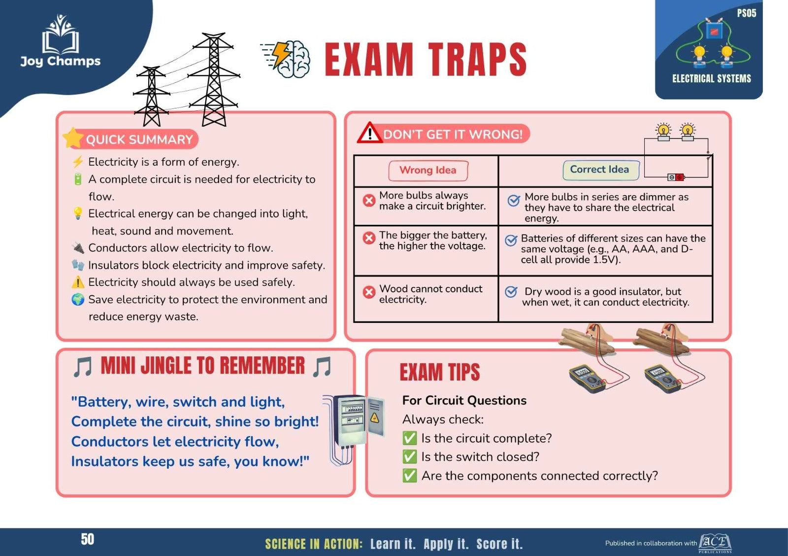 Physical Science Quick Revision Guide (Primary 5 - 6)
