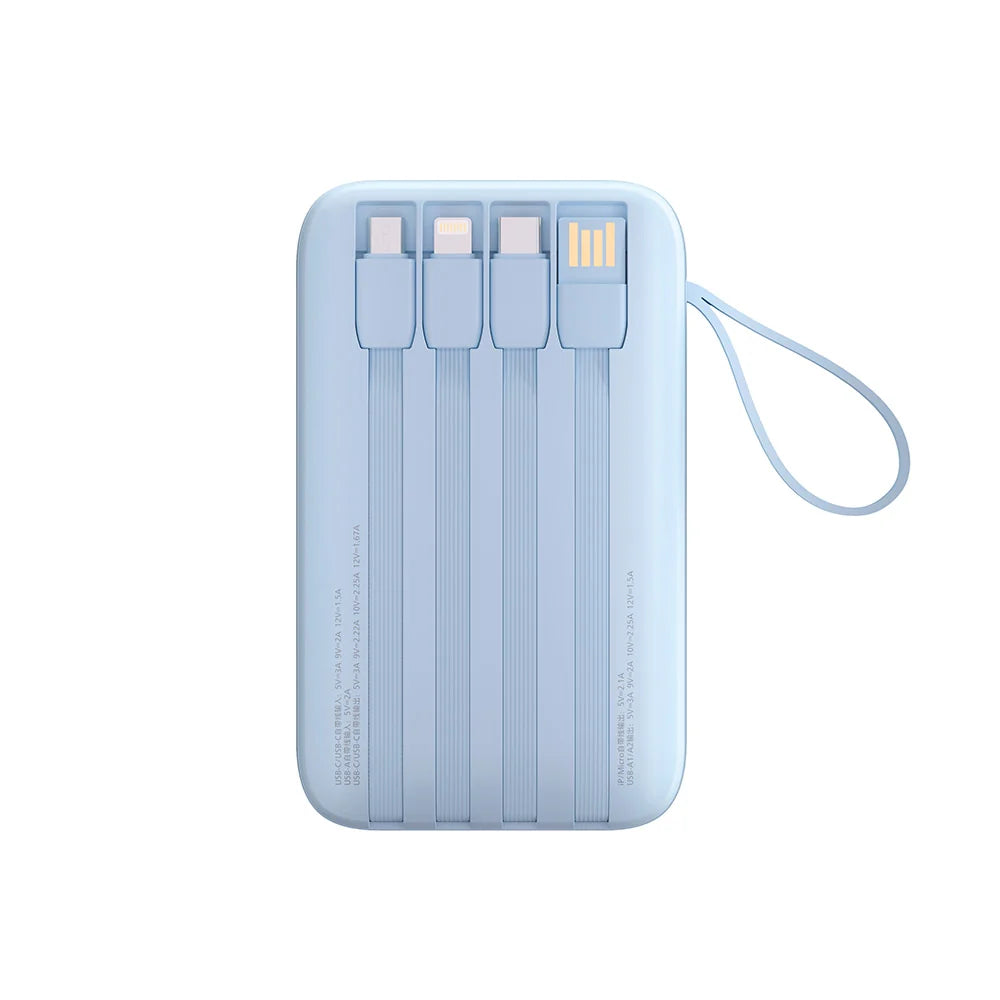 Philips DLP2223L/97 10000mAh CCC 22.5W USB-C+Lightning - Blue