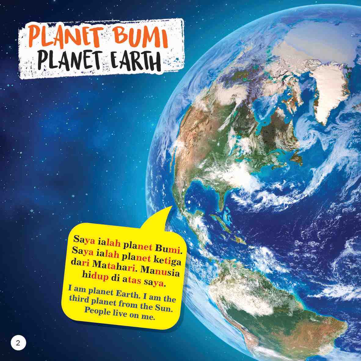 Trivia Kanak-kanak Tentang Bumi Dwibahasa