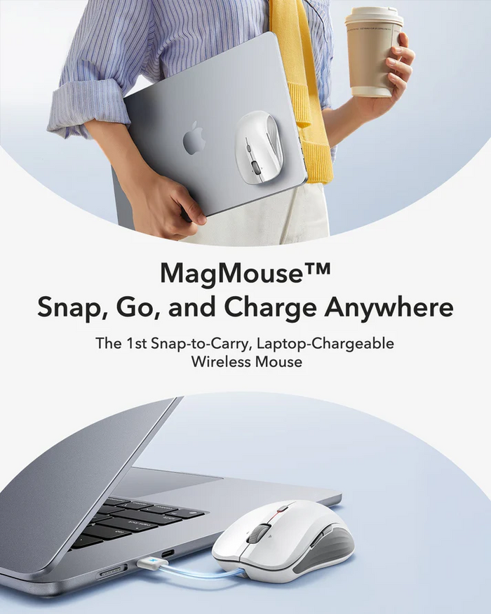 ESR MagMouse Wireless Mouse - Black