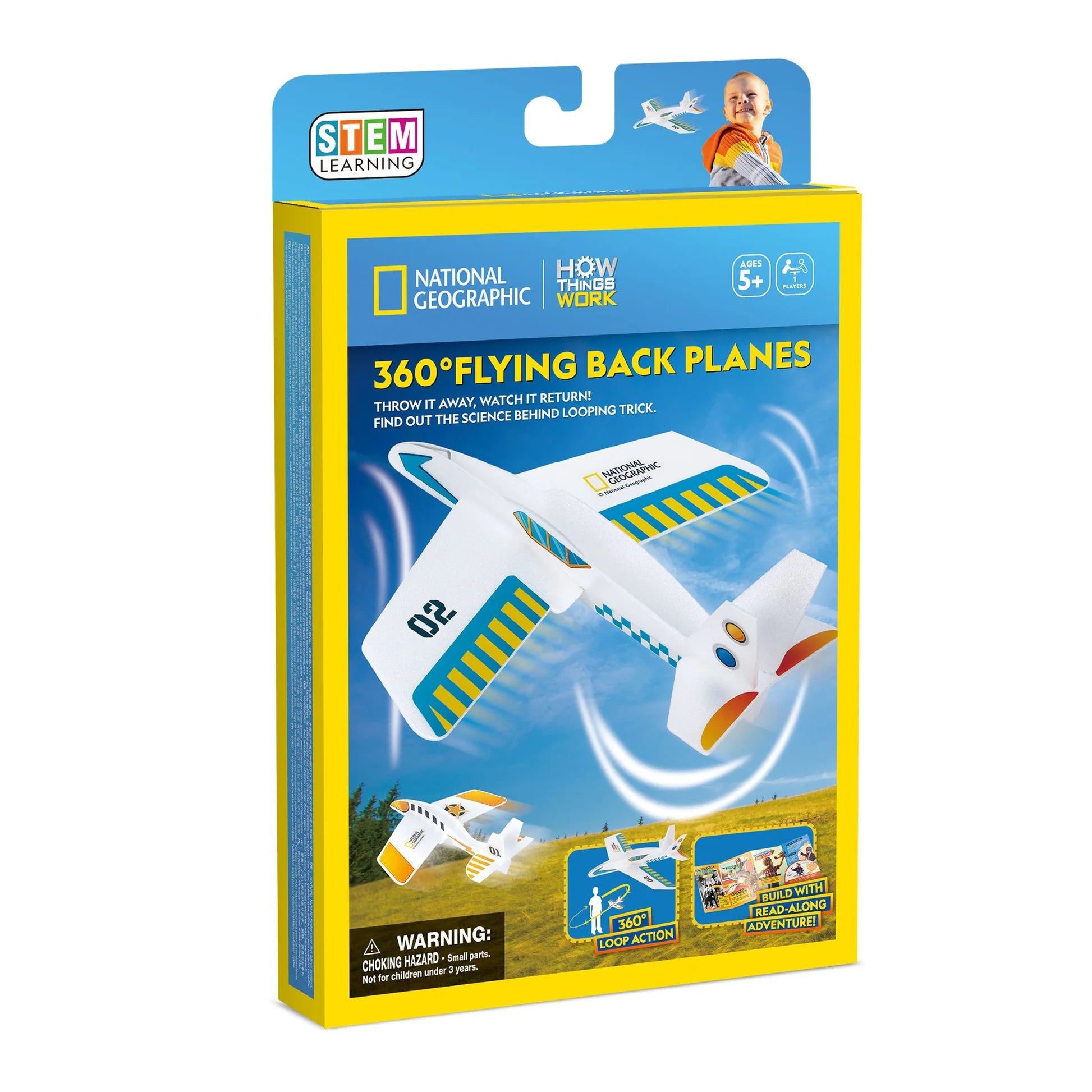 NATIONAL GEOGRAPHIC STEM FLYING BACK PLANES
