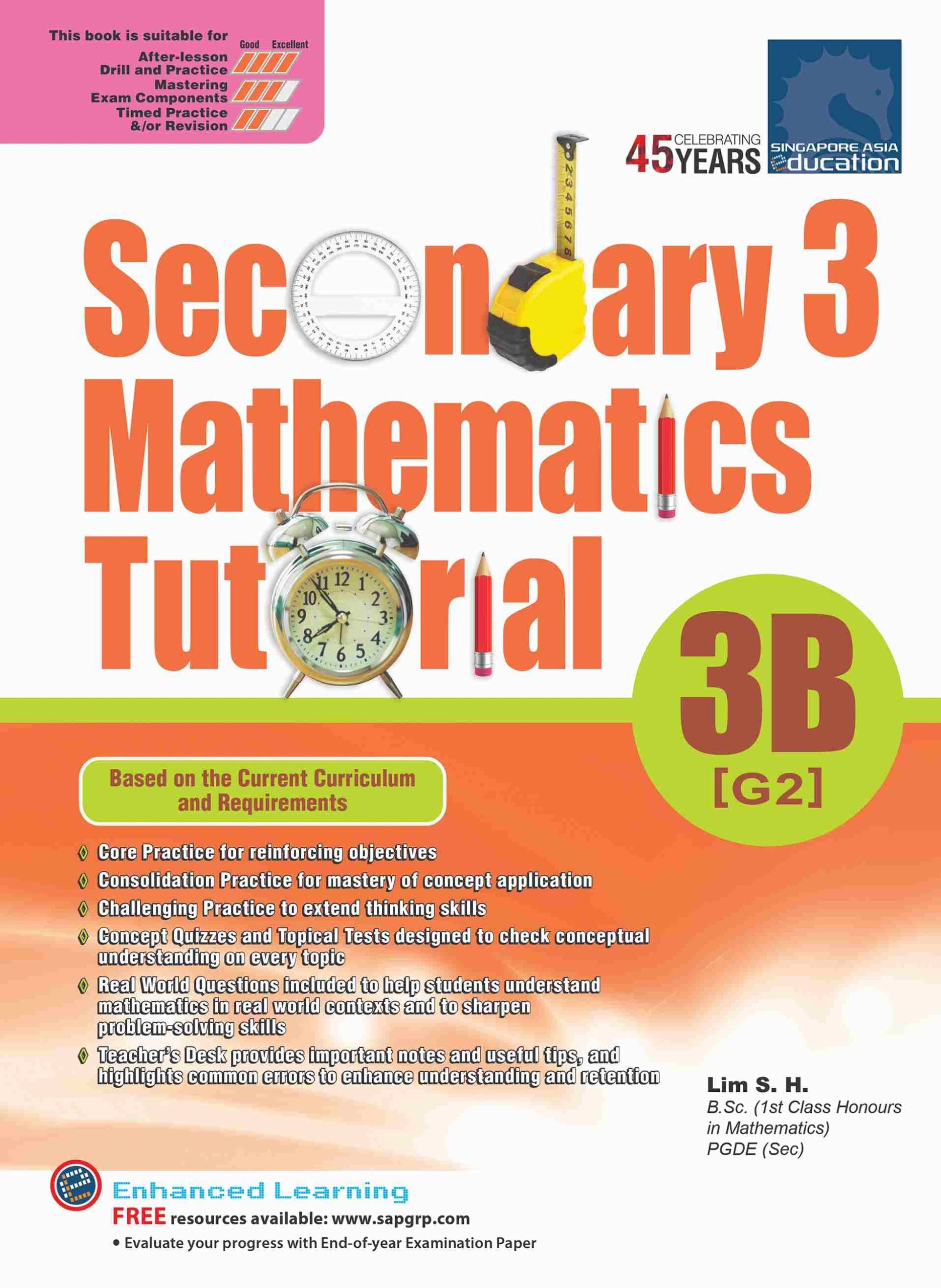 Secondary 3 Mathematics Tutorial 3B [G2]