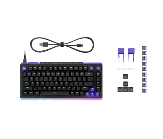 Logitech G512 X 75 Gaming Keyboard (Black Tactile)
