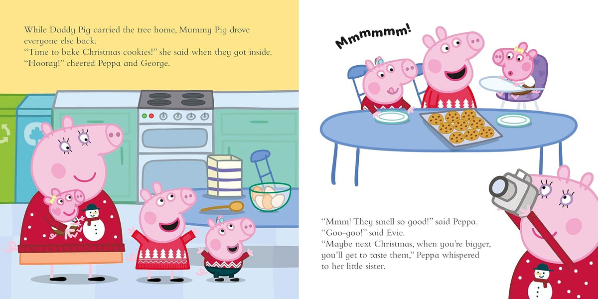 Peppa Pig: Peppa’s Family Christmas: A Joyful Festive Story (Paperback)