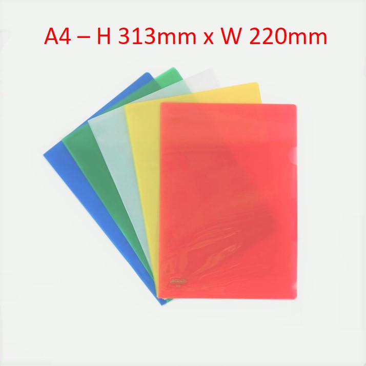 Centre Translucent Pp L-shaped Folder A4