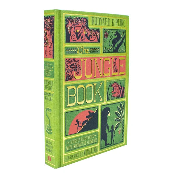 Peter Pan and The Jungle Book - Minalima Edition 2 Books Collection Set 