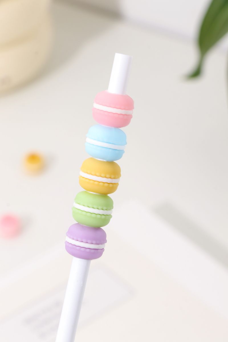 0.5mm Macaron Bead Gel Pen – Assorted Colour