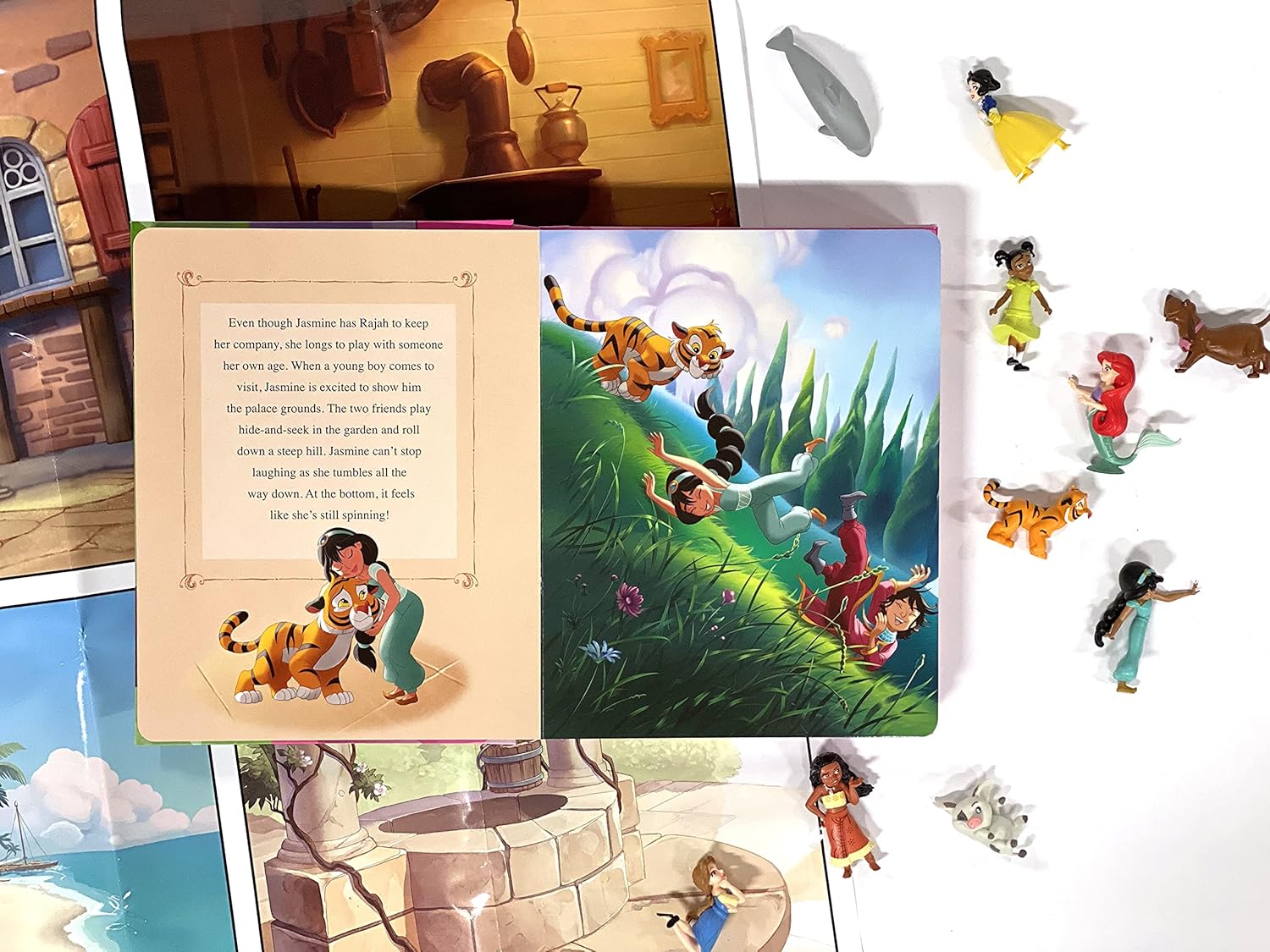 My Busy Book: Disney Princess Beginnings (Board Book – Picture Book)