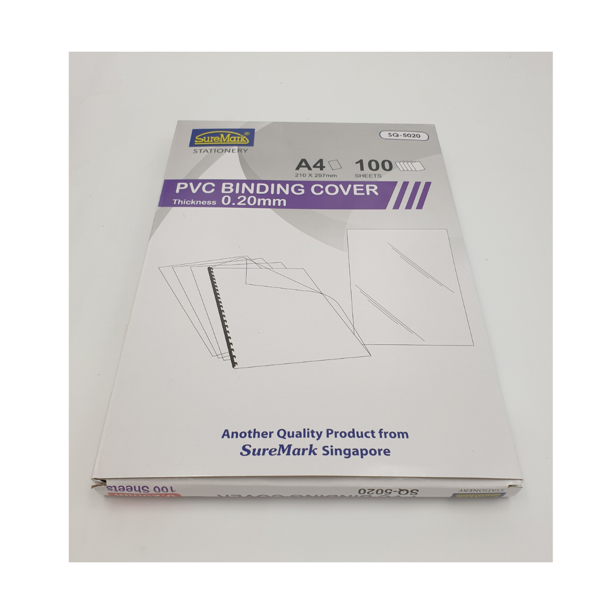 Pvc Binding Cover A4/0.2mm (10 Pcs Per Pkt)