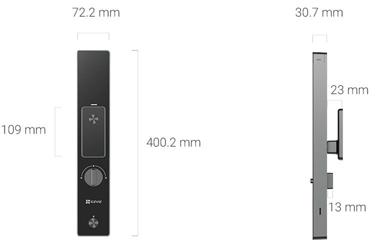 EZVIZ DL50FVS Face Recognition Smart Lock Video Intercom