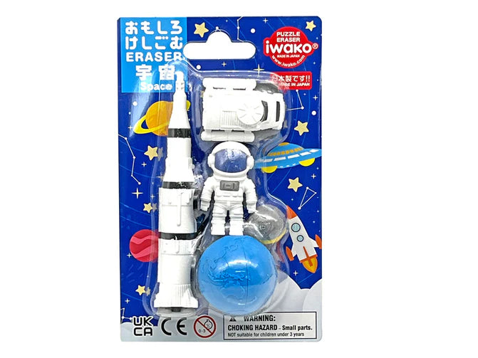 Iwako Blister Pack Eraser – Space (ER-BRI080)