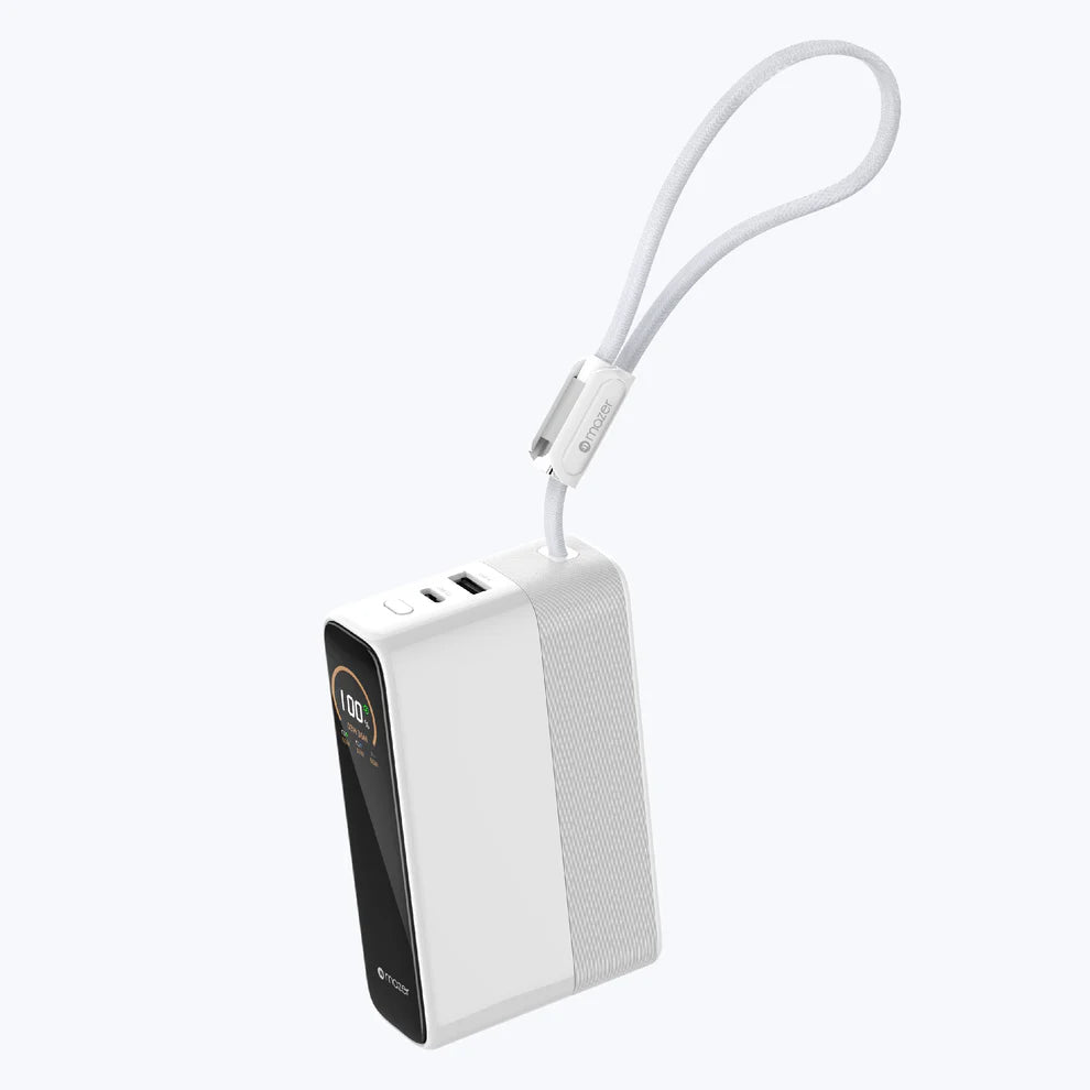 Mazer M-Ai-PC130L20-V7 130W 20000 mAh Laptop Power Bank (White)