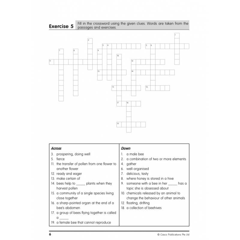 Secondary 1 Vocabulary in Context
